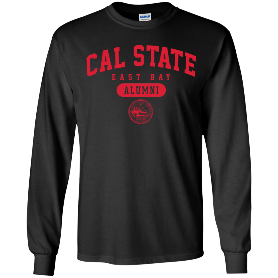 California State University East Bay Pioneers Alumni Red Youth Ls T-Shirt