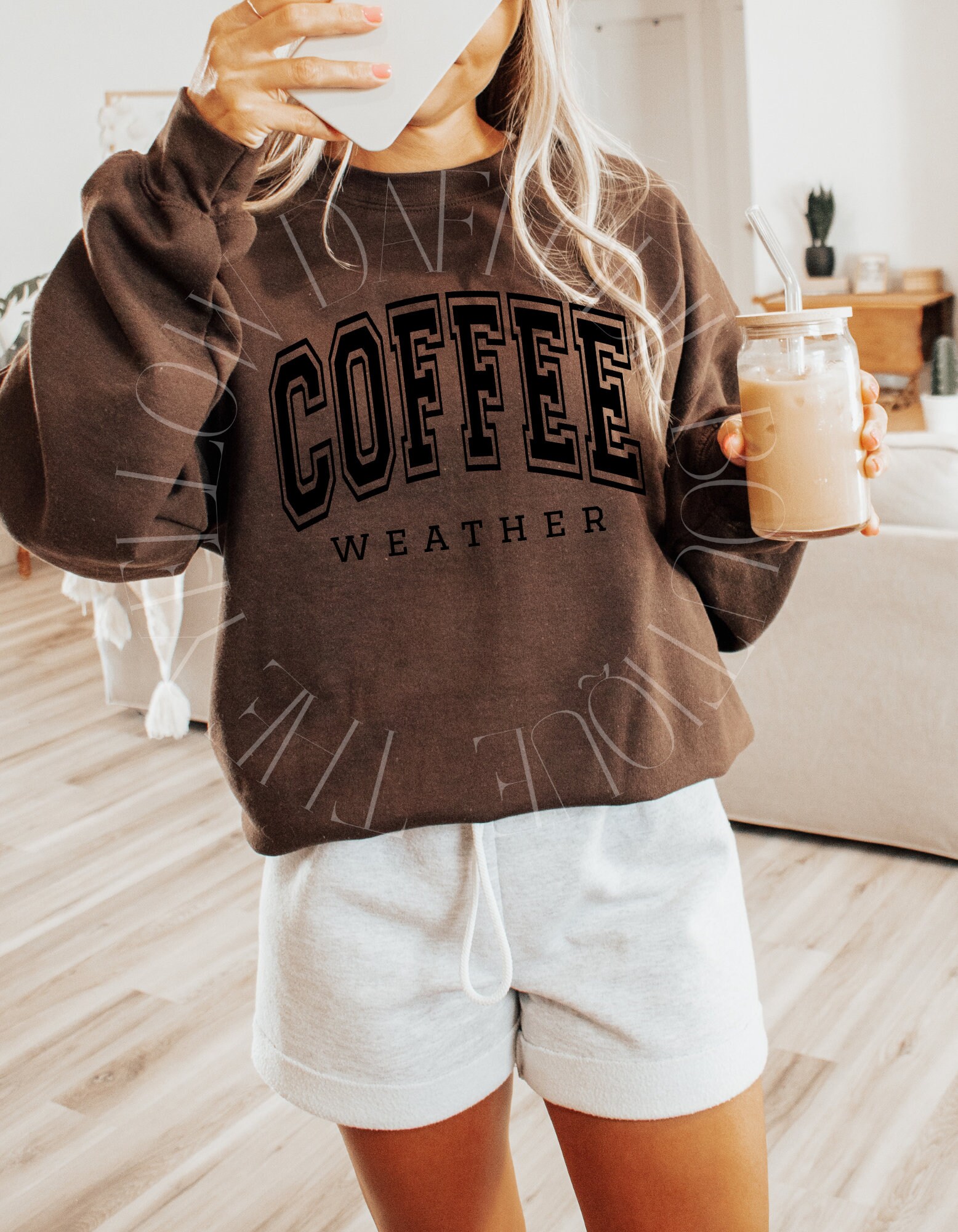 Coffee Weather Crewneck, Coffee Lover, Coffee Sweatshirt, Coffee Weather, Autumn Tee, Fall Tee