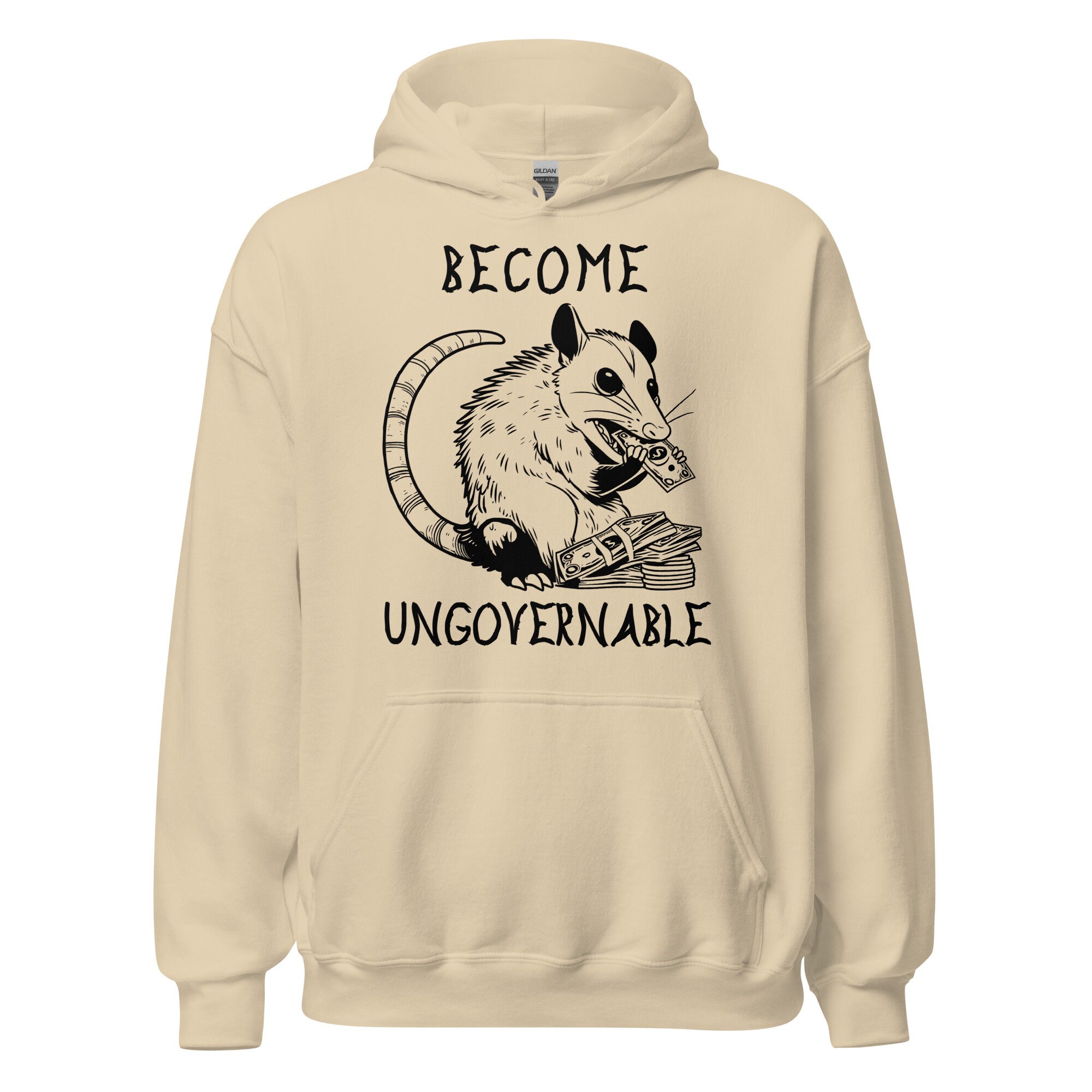 Become Ungovernable Opossum – Cute Meme Hoodie