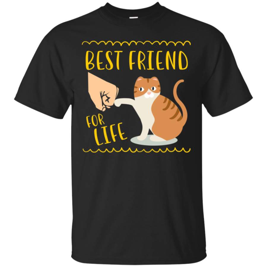 Cat Best Friends For Life Trending Cat Christmas T-Shirts