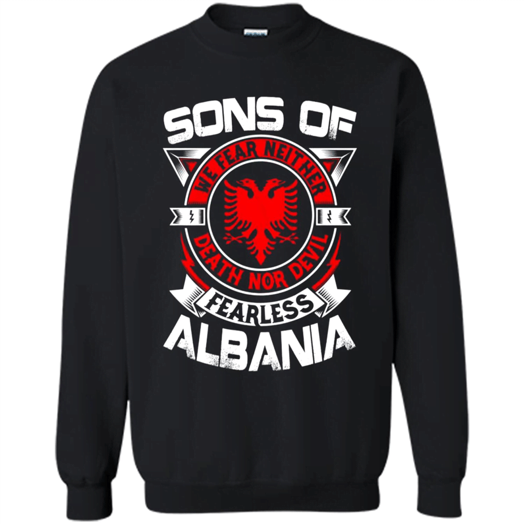 Sons Of Fearless Albania We Fear Neither Death Nor Devil – Sweatshirt