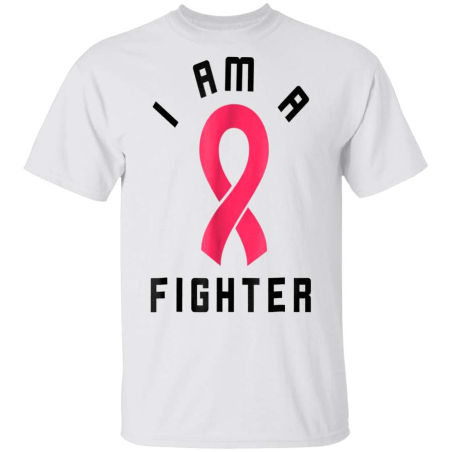 Breast Cancer Awareness I am a Fighter T-Shirt