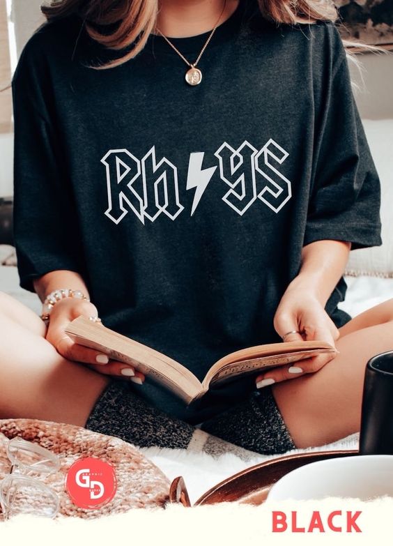 Rhys Fandom Shirt Ac Dc Bookish Shirt