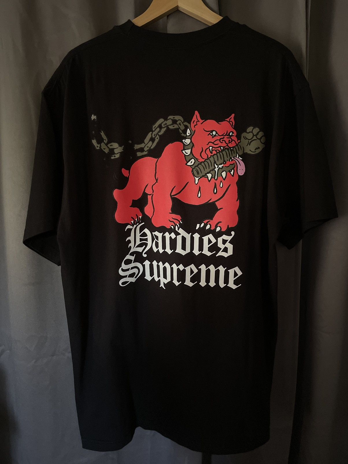 Supreme x Hardies Dog Tee SS23, Shirt Outfit, Gifts For Men, Gifts For Women