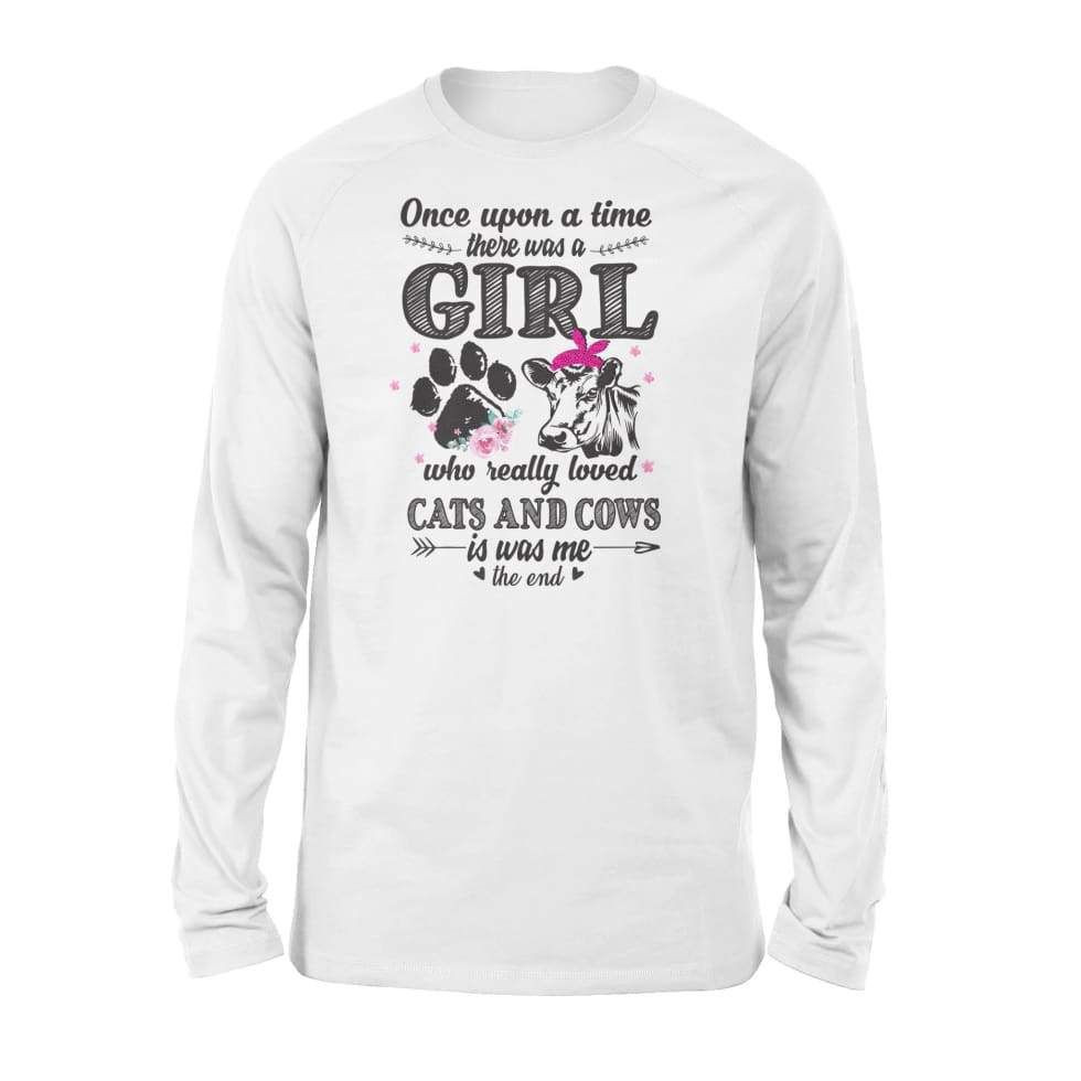 Once Upon A Time There Was A Girl Who Really Loved Cats And Cows – Standard Long Sleeve