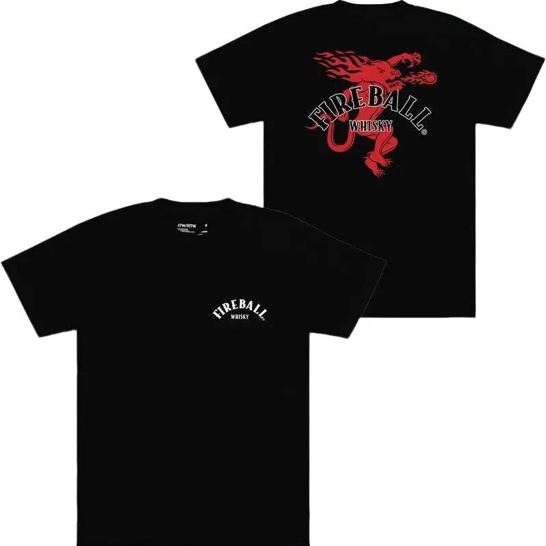 Fireball Whisky Tee Gift For Him, Gift For Her Menswear Top