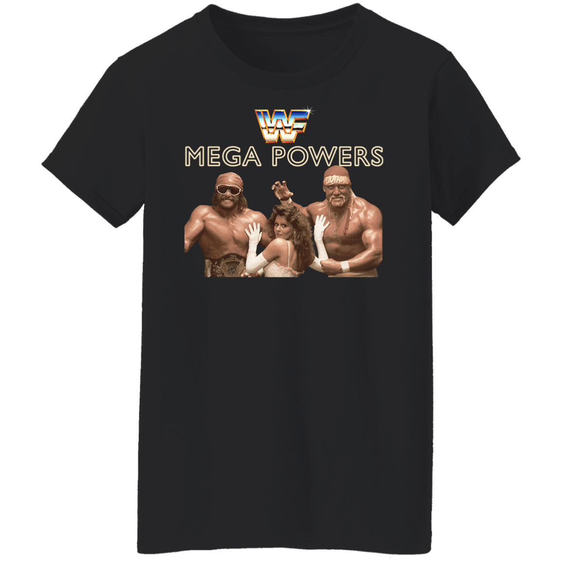 Hulk Hogan – Mega Powers Ladies’ T-Shirt