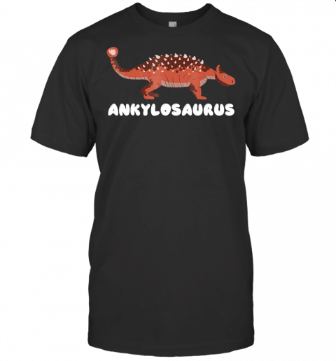 Ankylosaurus Dinosaur Tshirt  Cute Dinosaur Shirt For Kids