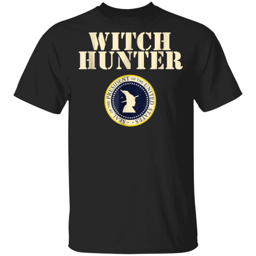 Halloween Witch Hunter TShirt  Presidential Seal