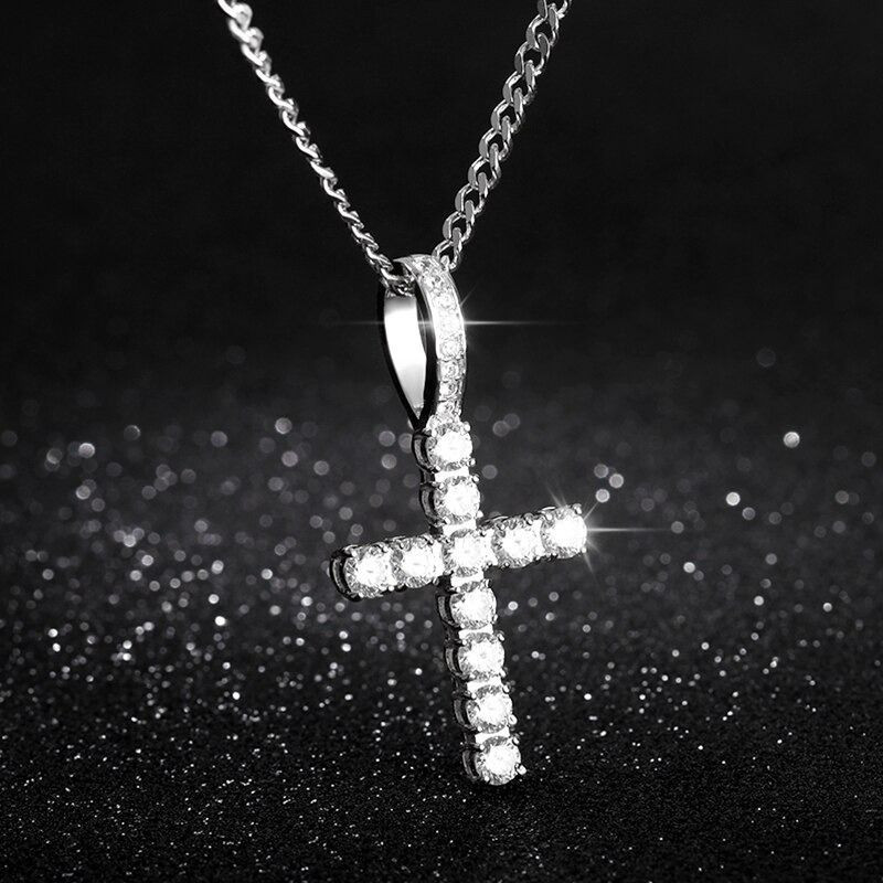 Hip Hop Cross Necklace