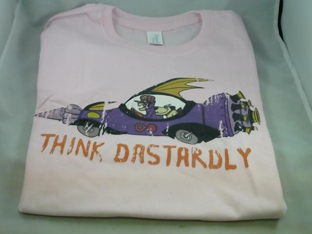 S Shirt Think Dastardly Pink Shirt