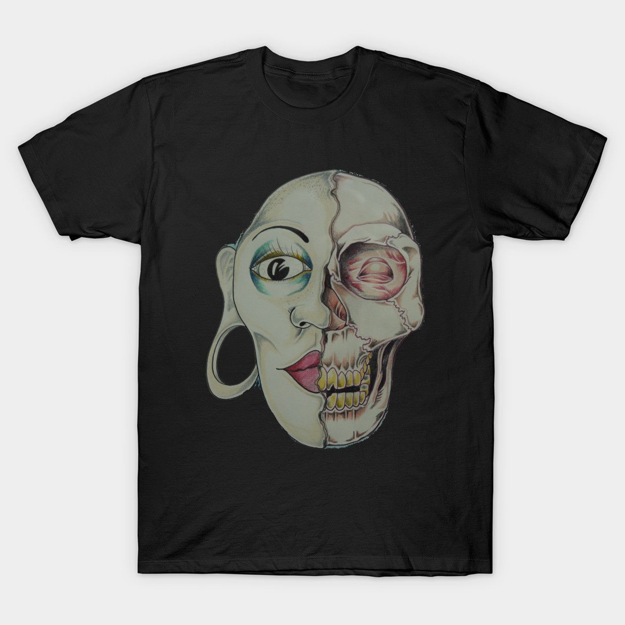 Skully Skull Classic Tshirt 9120