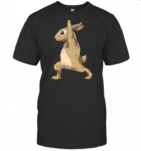 Rabbit Yoga Pose Rabbit Meditation Rabbit Doing Yoga T Shirt