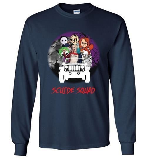 Horror Movies Suicide Squad Long Shirt