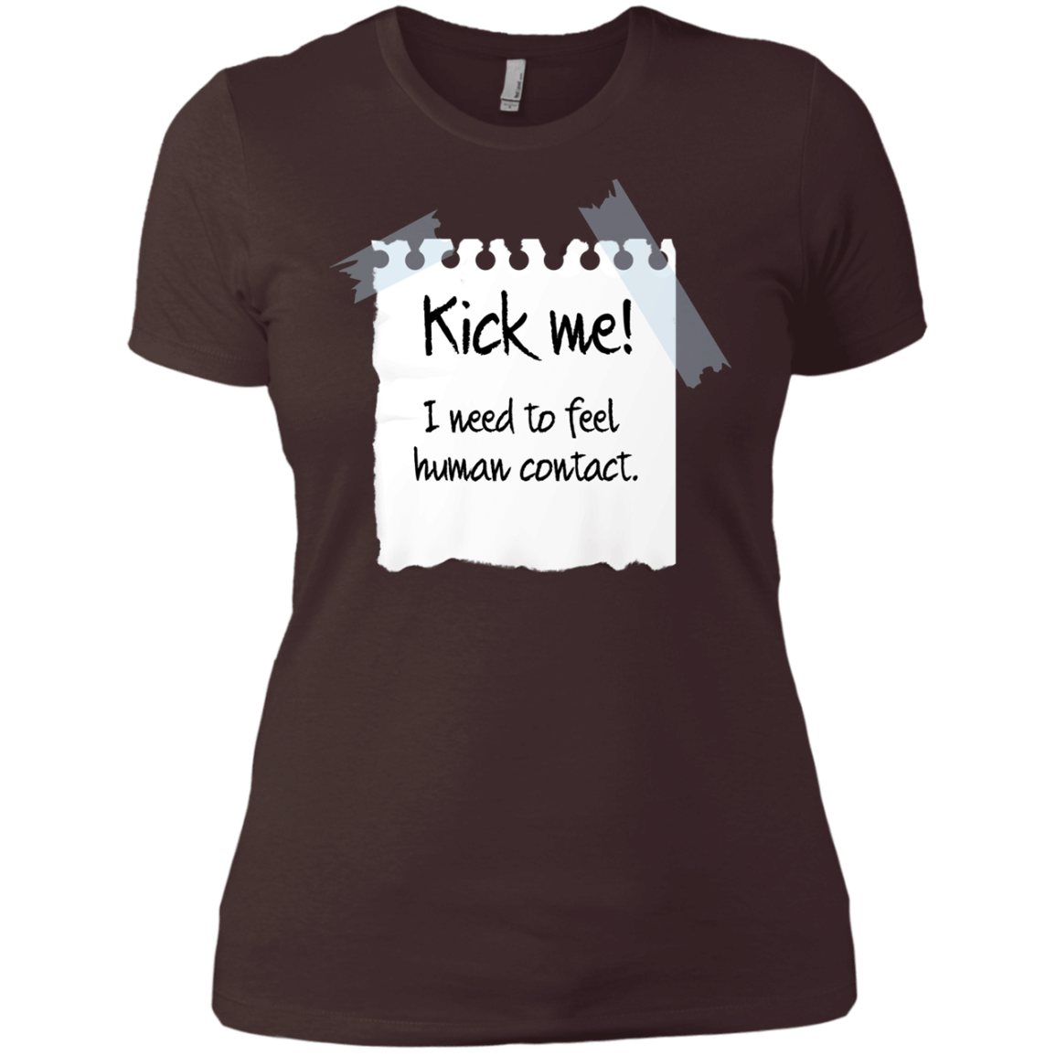 Kick Me Womens Premium T-Shirt