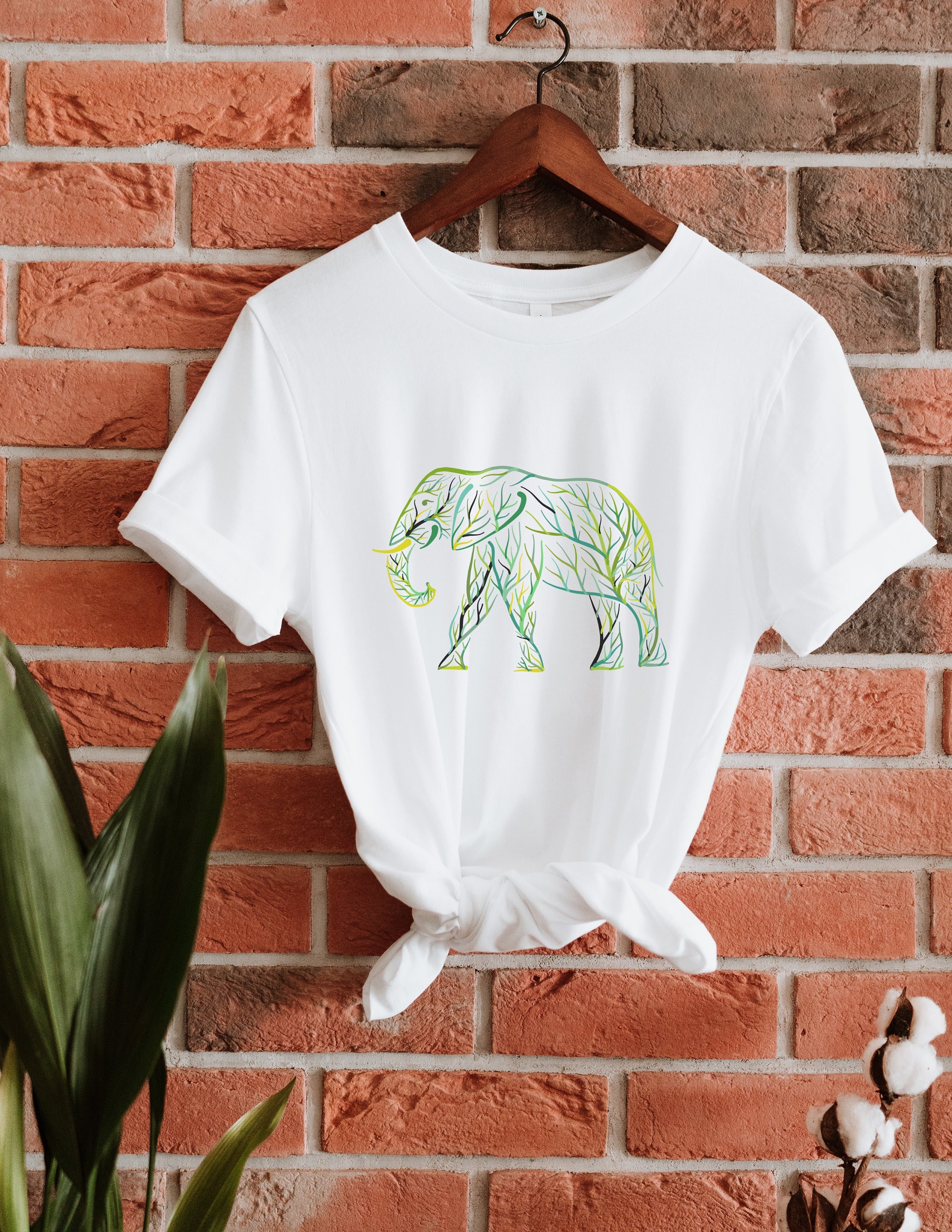 Elephant Shirt Tree Tshirt Nature Lover Gift Elephant Gifts Elephant Lover Gifts Cute Animal Shirts Nature Tshirts for Women Elephant Shirts