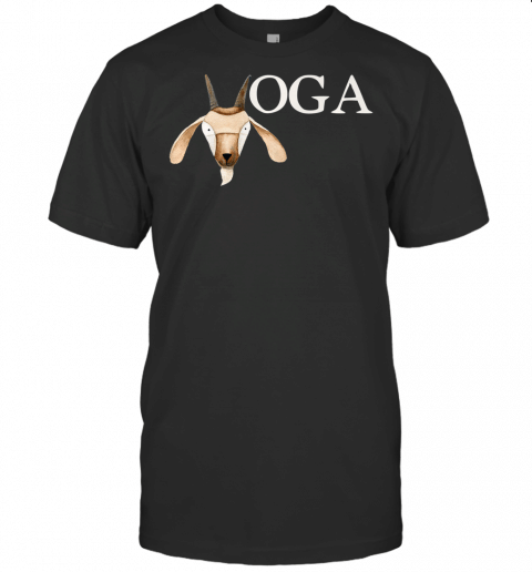 Funny Goat Yoga Gym Class Studio Tshirt Gift