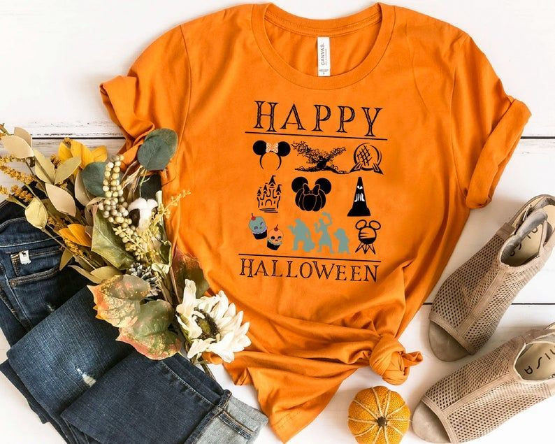 Happy Halloween T-Shirt, Scary Pumpkin Shirt