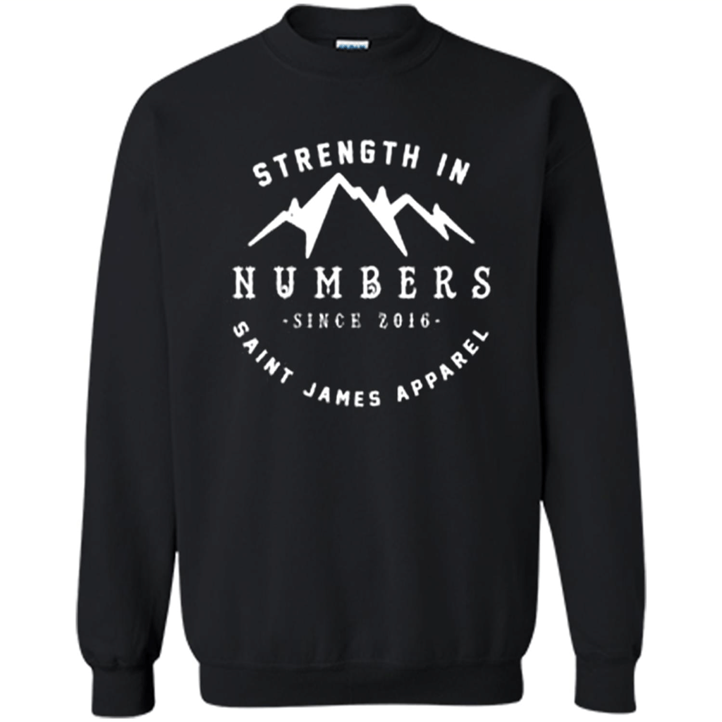 Strength In Numbers Faith Christian Church Mountains Graphic Long Sleeve T-Shirt – Sweatshirt