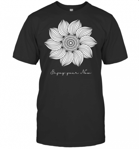 Mandala Flower Yoga Gift Buddhist Mindfulness Meditation T Shirt