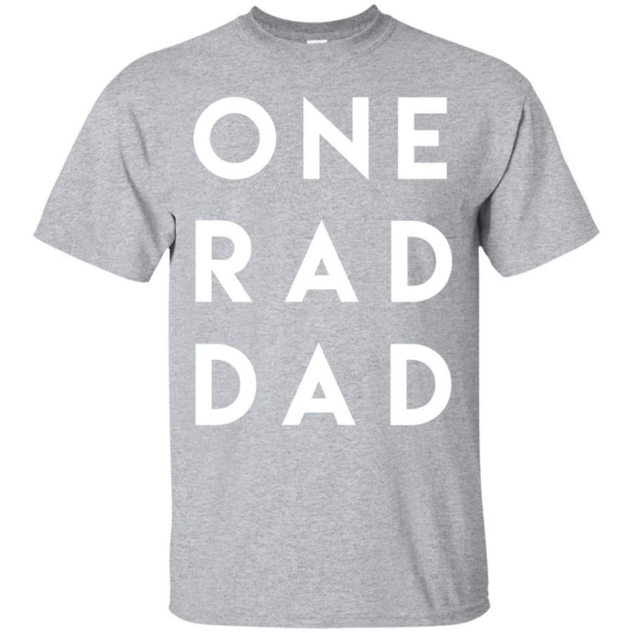 Men’s One Rad Dad Shirt, Father’s Day Gift for Daddy