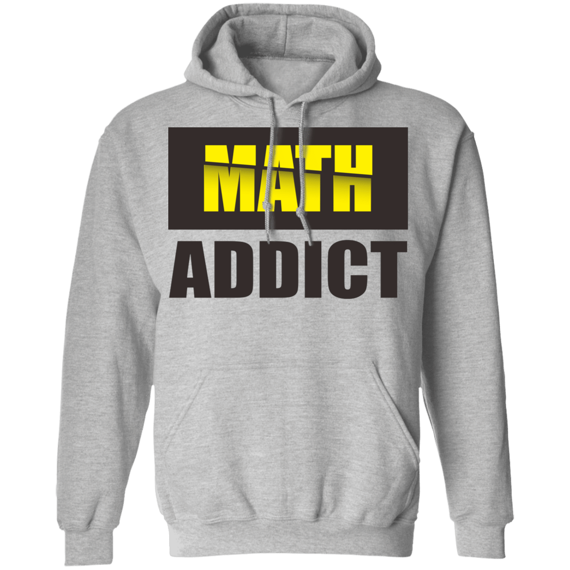 Math Addict Slash Pullover Hoodie