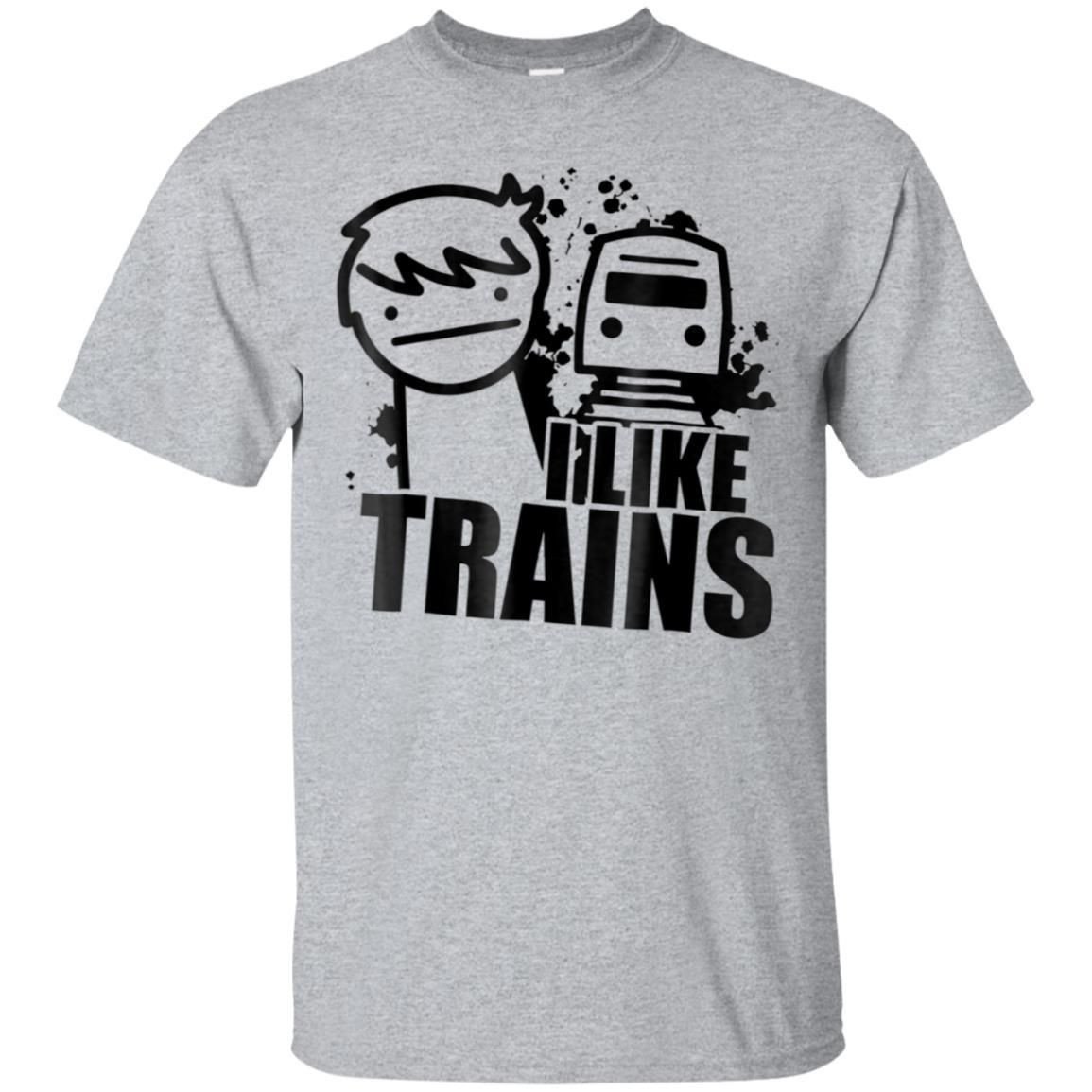 Asdf I Like Trains Tshirt