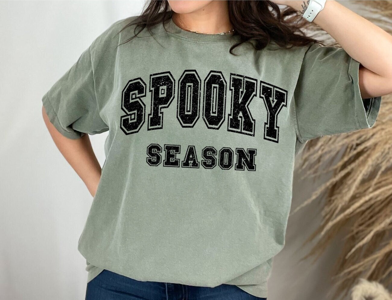 Spooky Shirt Comfort Color Spooky Season Stay Spooky Shirt Spooky Vibes Shirt Halloween Tee boo shirt Hello Fall Pumpkin Shirt Trendy Shirt