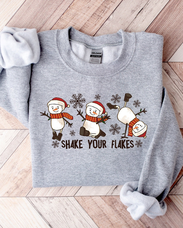 Cute Christmas Sweatshirt, Snowman Christmas Sweatshirt