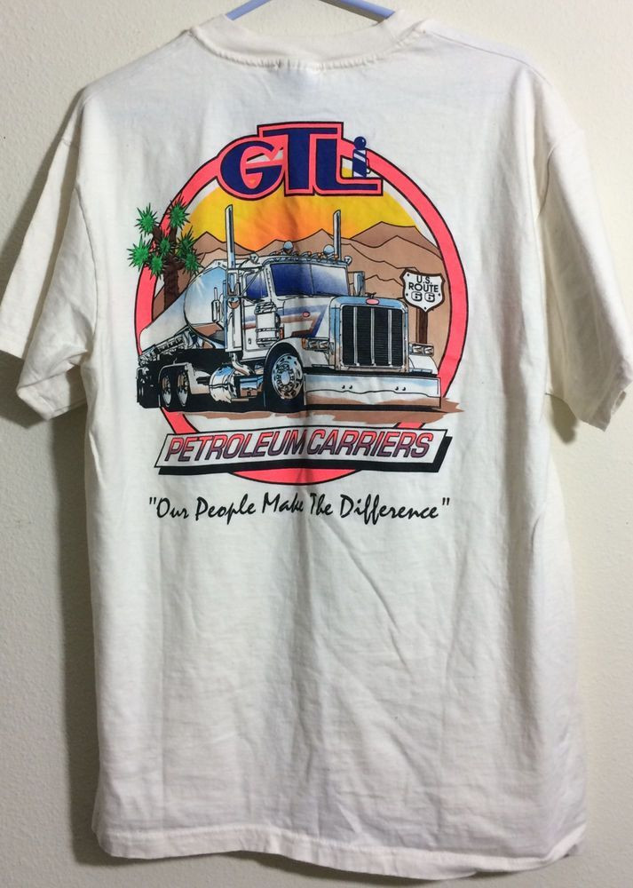 Sold 1980S Vintage One Pocket Shirt Trucks Petroleum Goodspeed New Old Stock Shirt