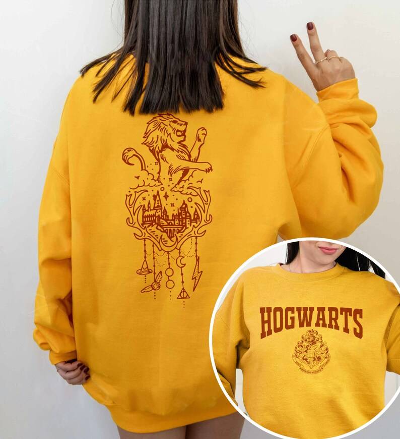 Hogwarts House Double-Sided Sweatshirt