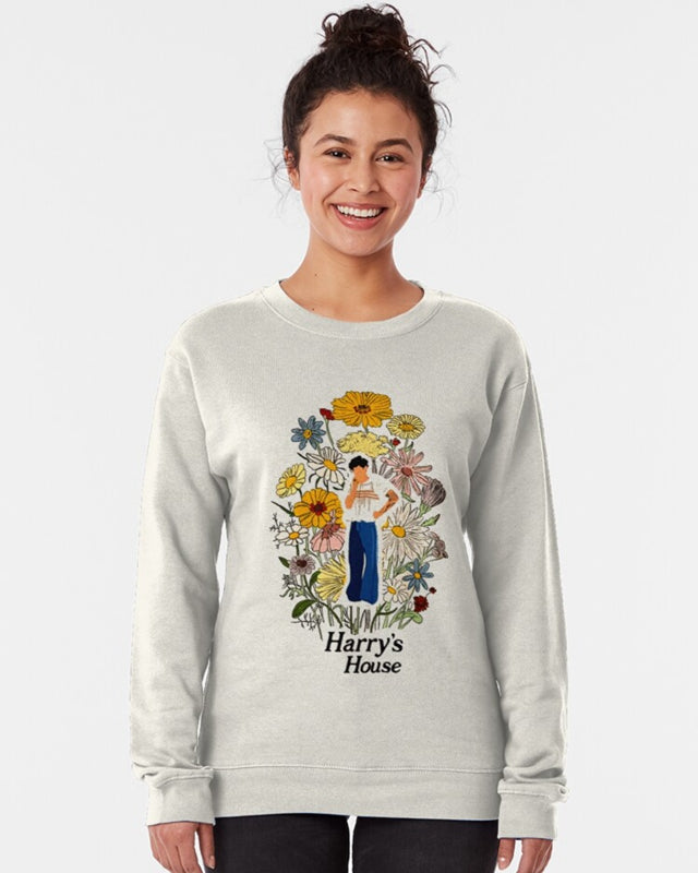 Harry’S Floral Concept Pullover Sweatshirt