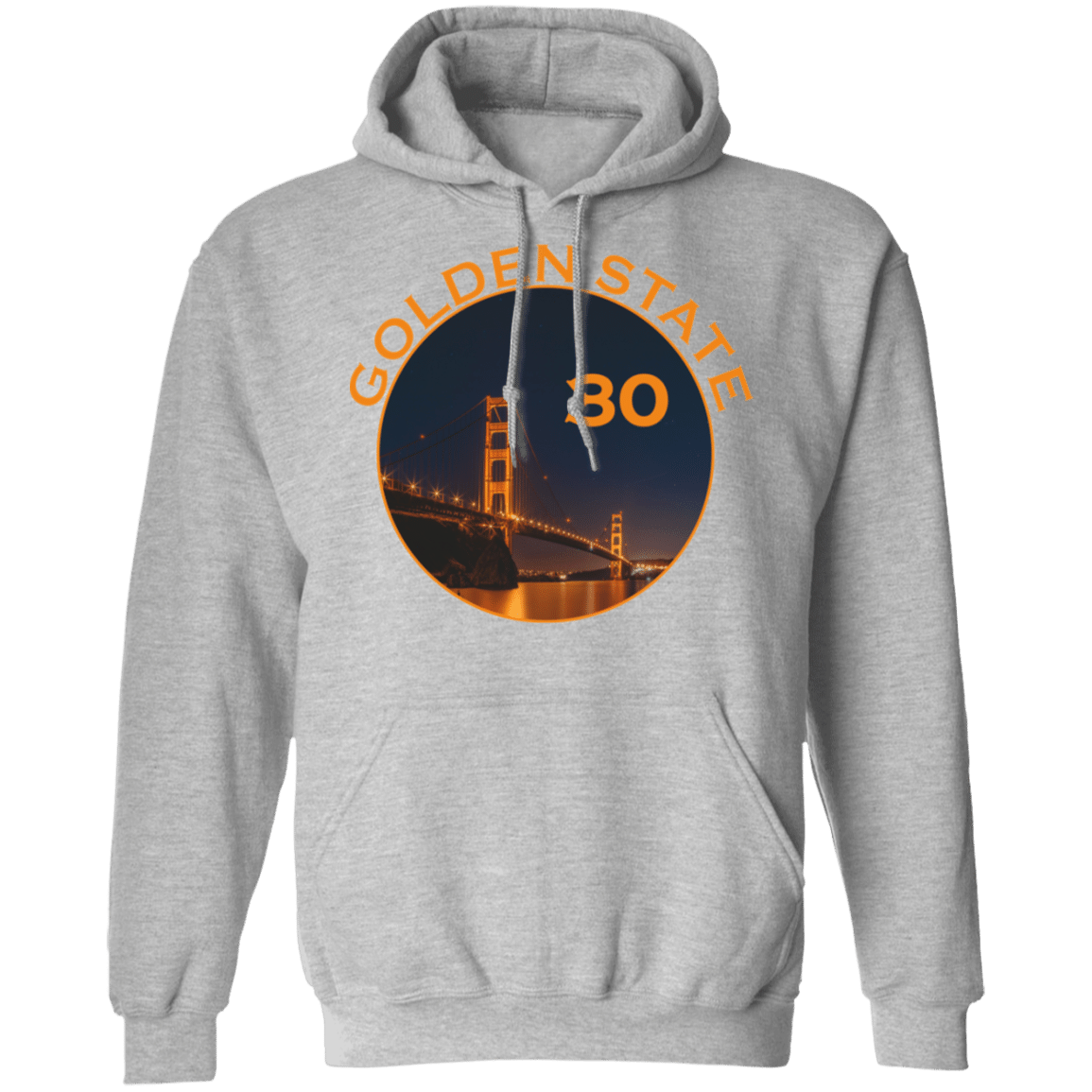 Golden Gate Warrior Bridge Pullover Hoodie