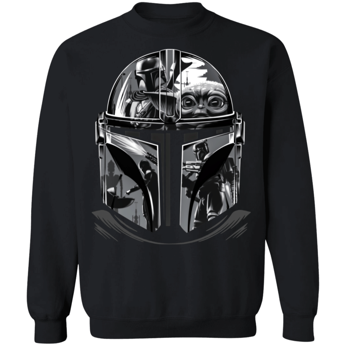 Helmet Mandalorian Sweatshirt