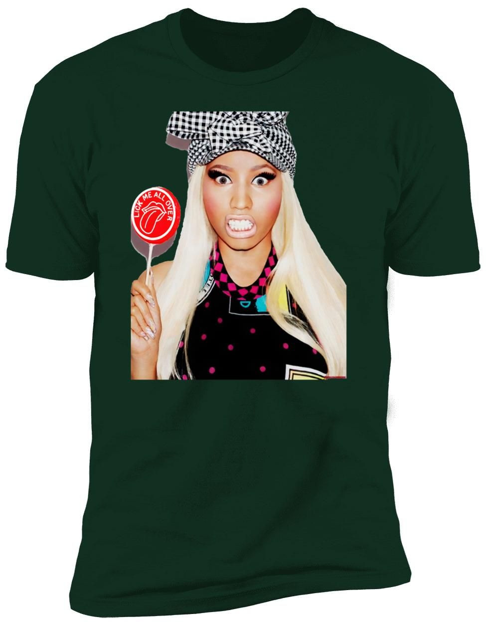 Nicki Minaj Cool Retro Vintage Nicki Minaj Hip Hop Rap Premium Men Shirt