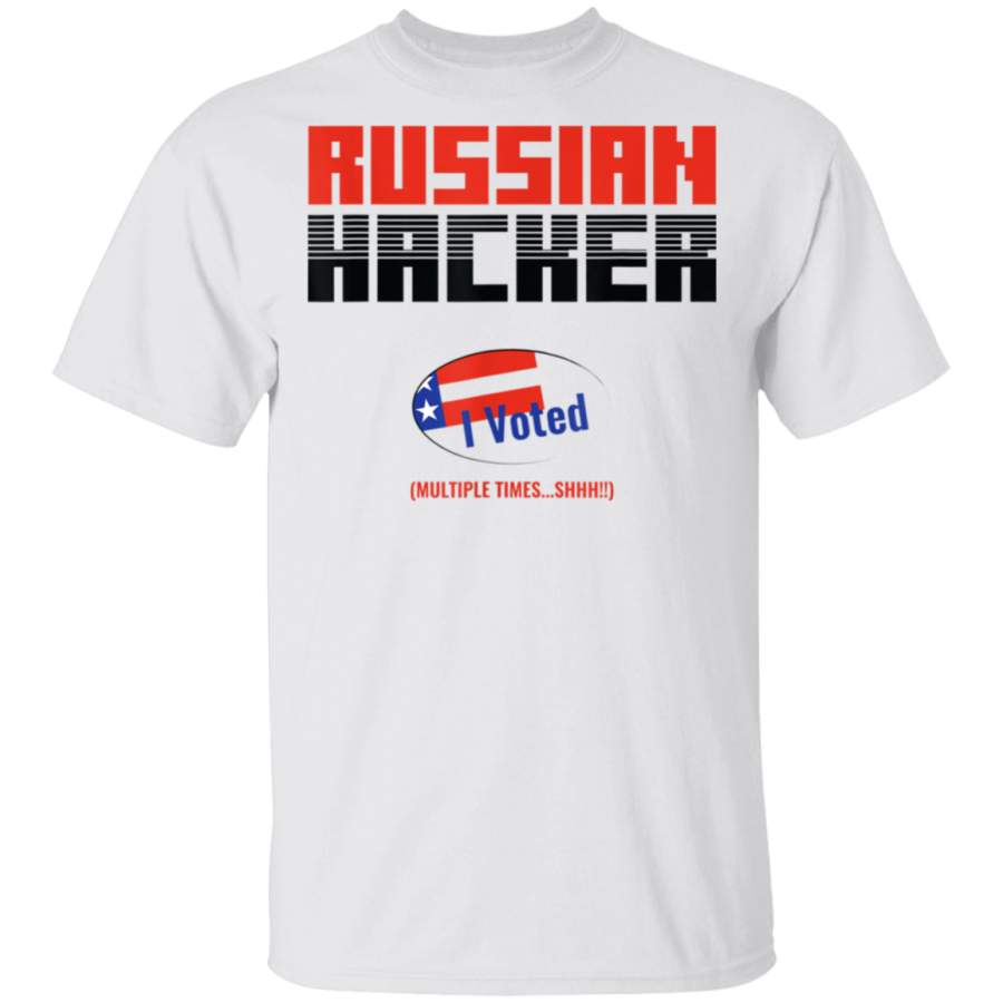 Halloween Russian Hacker Costume Design TShirt