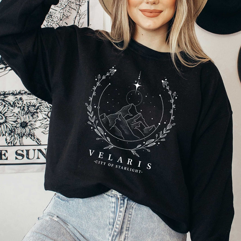 Sjm – Velaris Sweatshirt, Acotar Velaris Sweatshirt