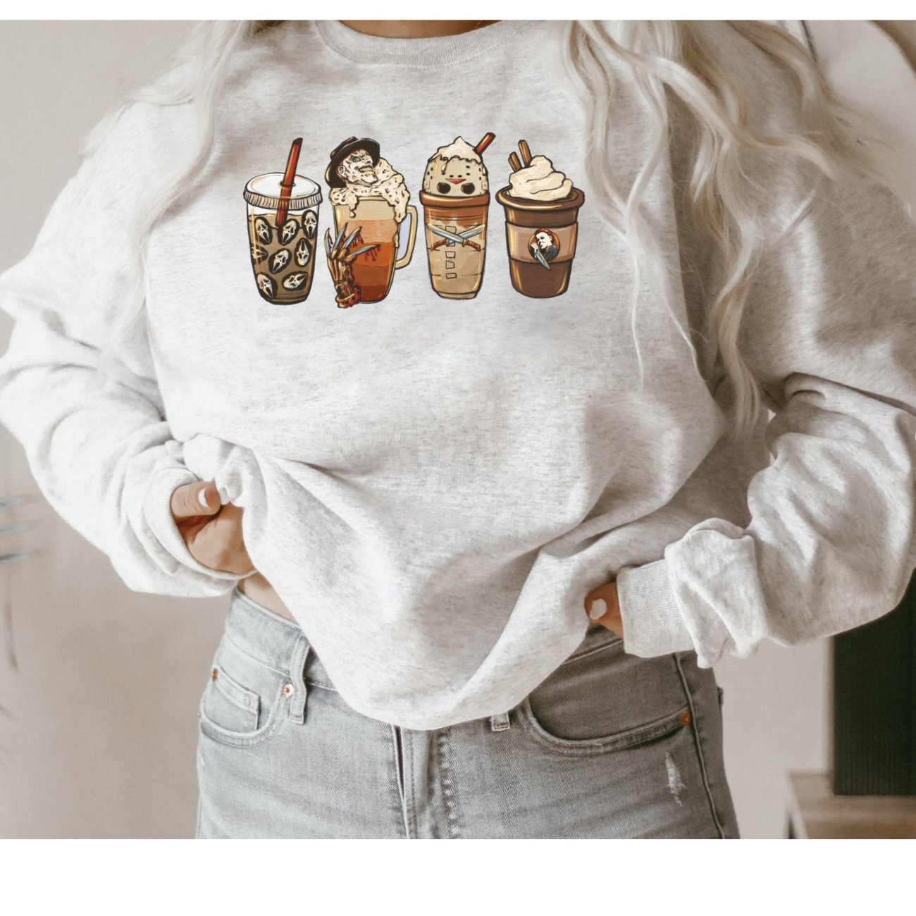 Fall PSL Sweatshirt Pumpkin Spice Latte Pumpkin Sweatshirt Fall Crewneck Pumpkin Spice Coffee Halloween Crewneck Sweatshirt Spooky Season