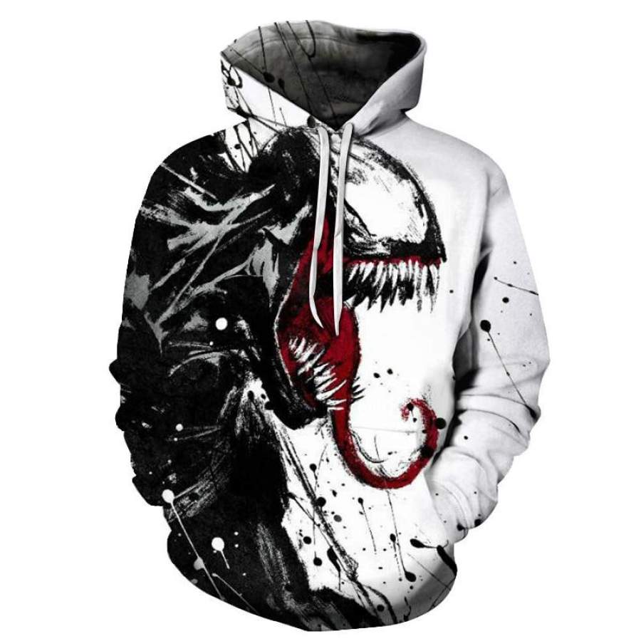 Spiderman Venom 3D Pritned Fashion Hoodie Sweater