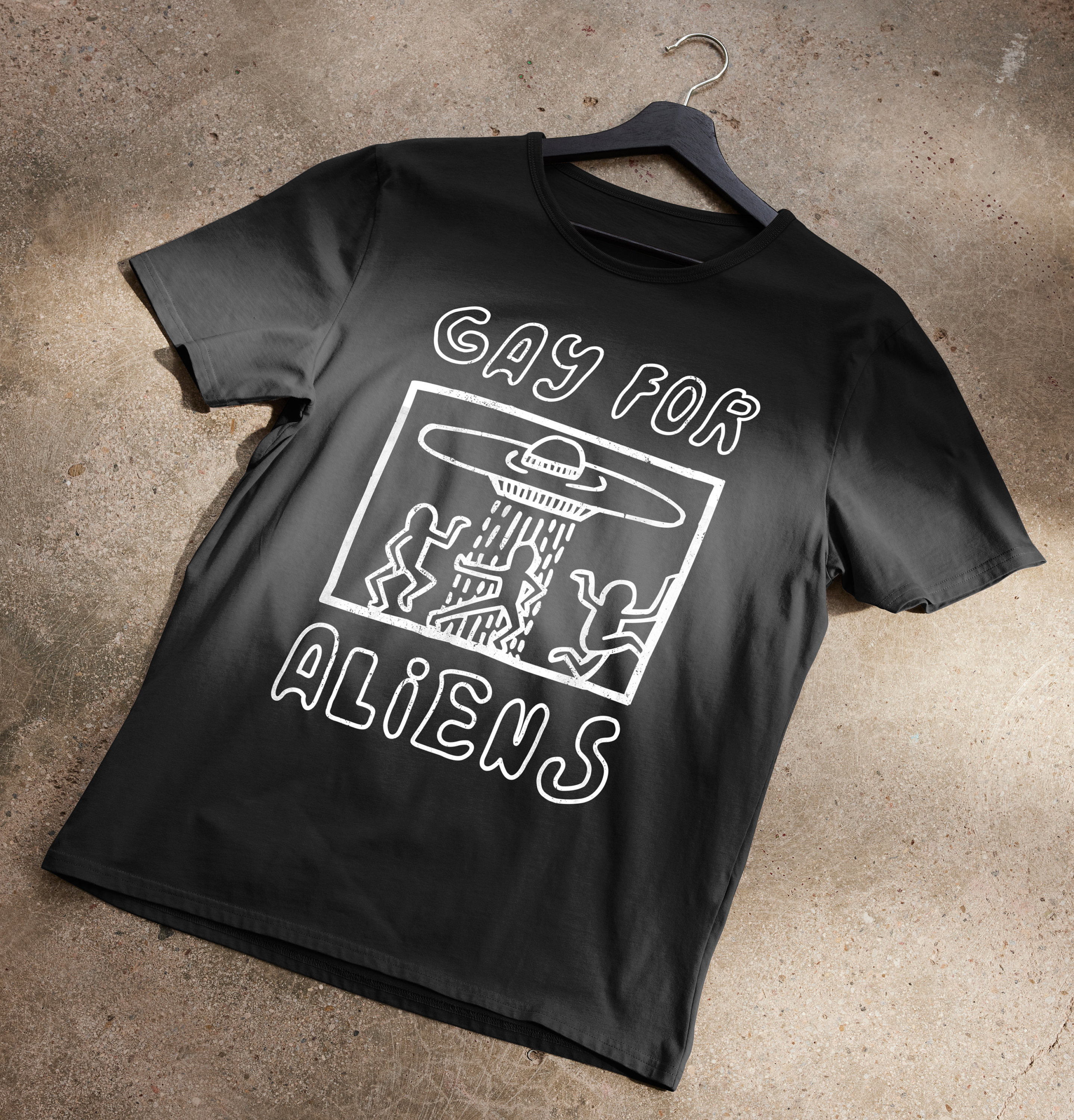 Gay For Aliens T-Shirt