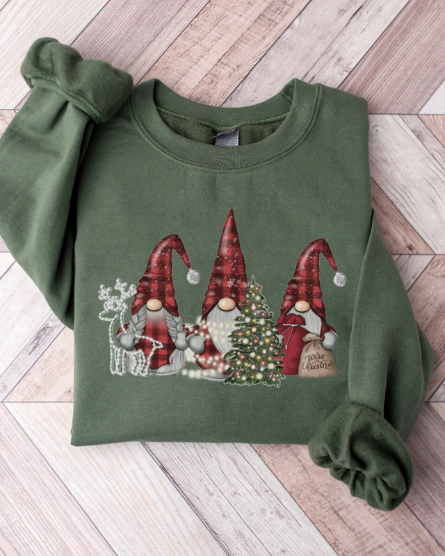 Dwarf Christmas Print Sweatshirt