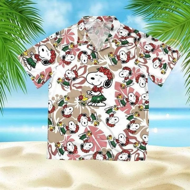 Snoopy Summer Time Hawaiian Shirt