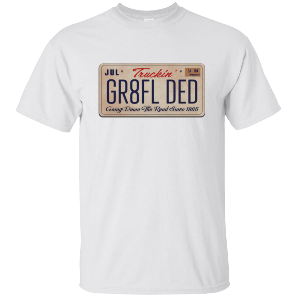 Gr8Fl Ded Ultra Cotton T-Shirt In White For Paul