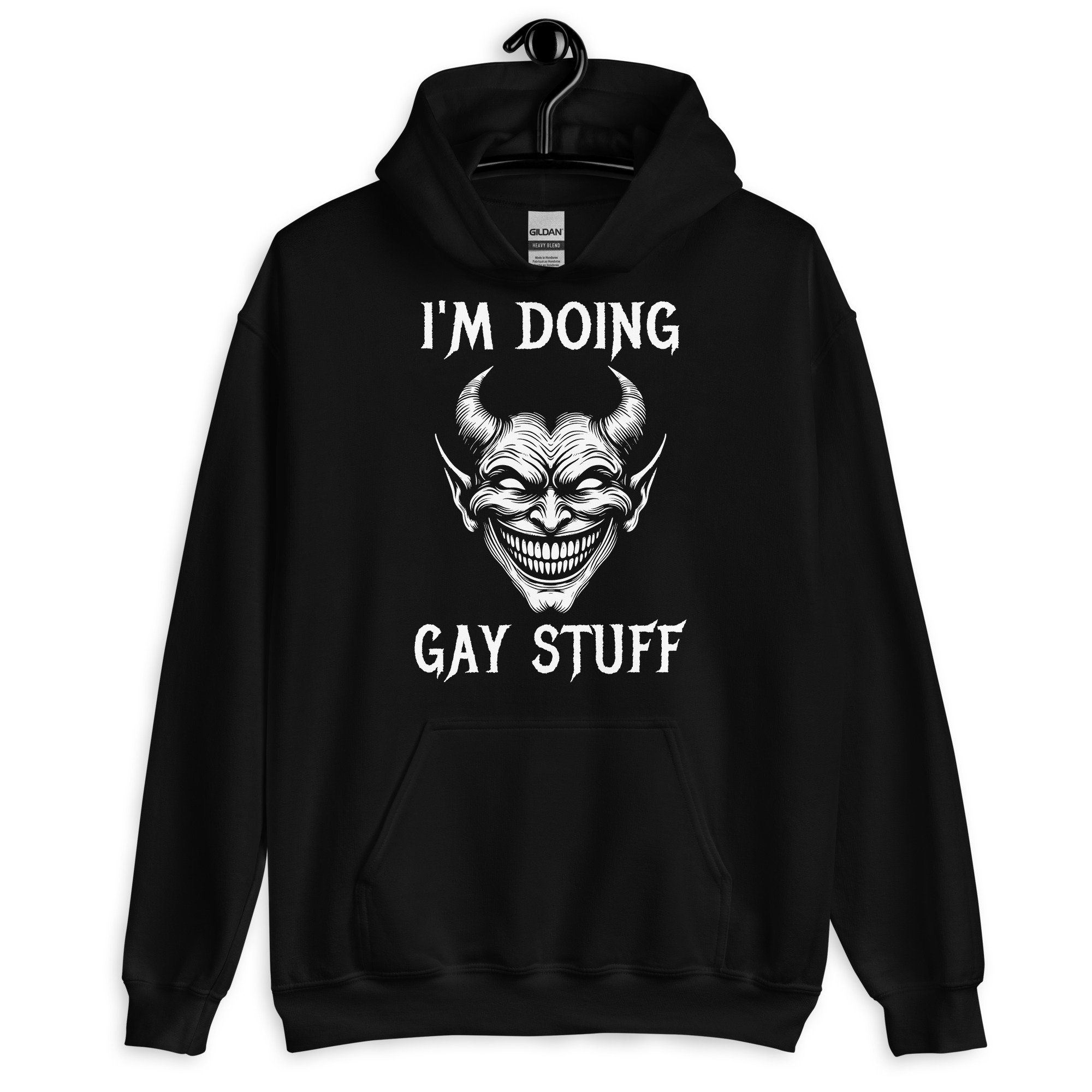 I’m Doing Gay Stuff – LGBTQ Ironic Meme Hoodie