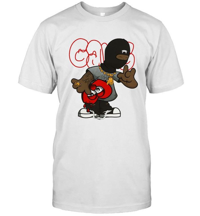 Glo Gang Worldwide Ski Mask Heart Shirt White