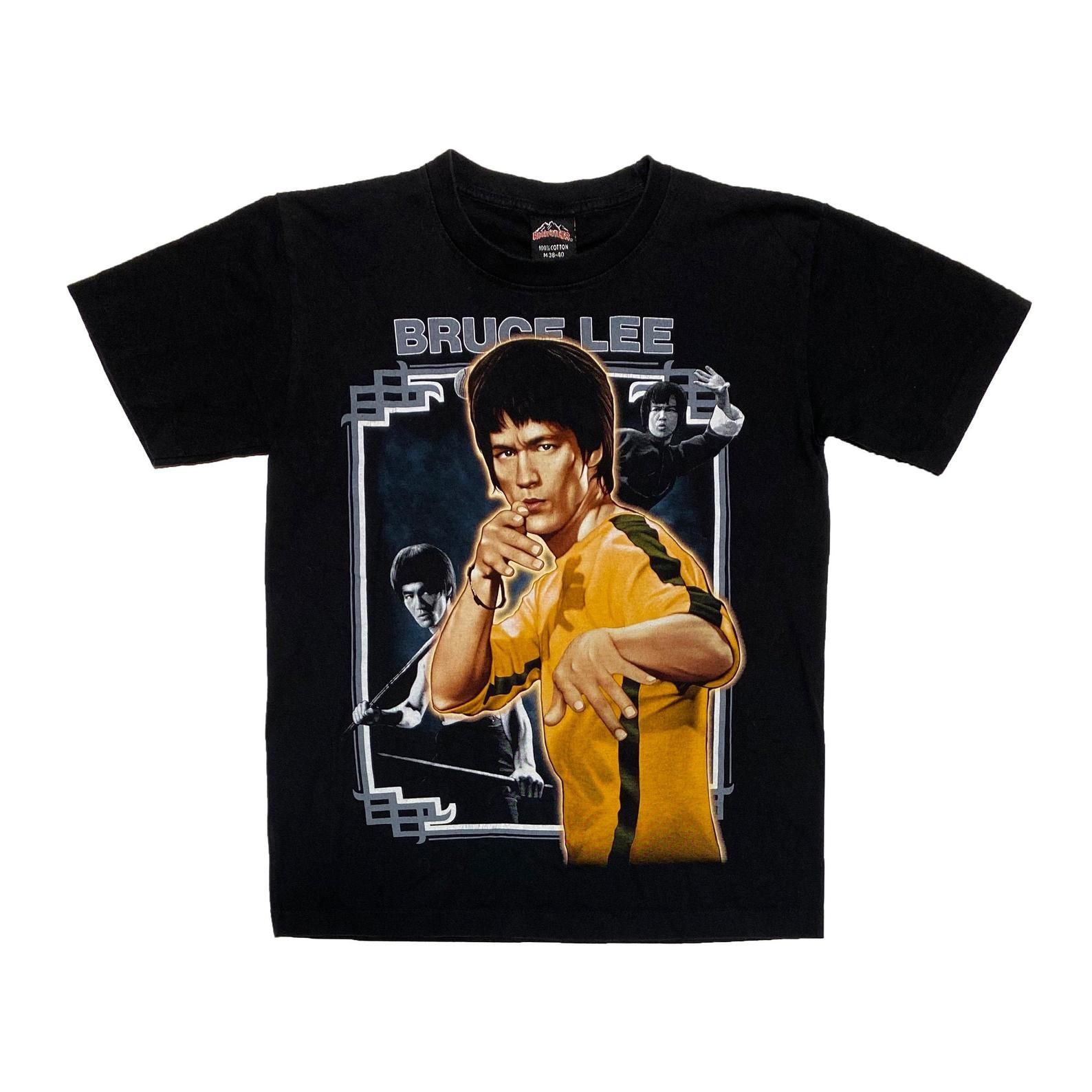 Vintage 90S Bruce Lee The Dragon Vtg Tee Rare Tshirt Rock Tees Chinese Legend Movie M