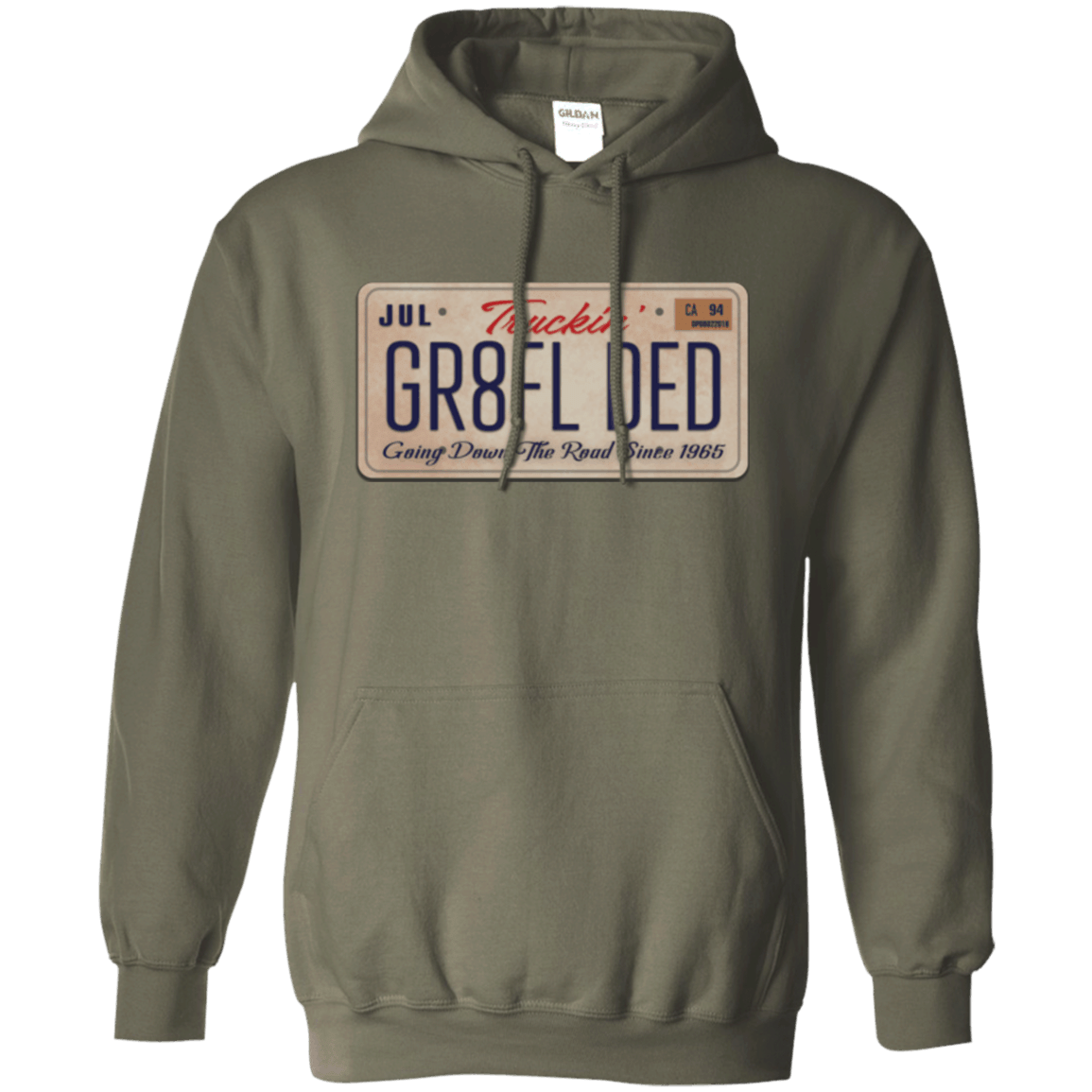 Gr8Fl Ded Pullover Hoodie