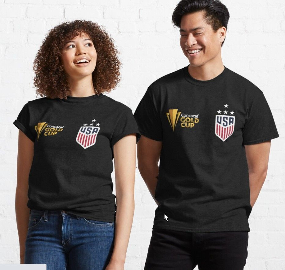 Usa Soccer Team-Gold Cup 2021 Classic T-Shirt