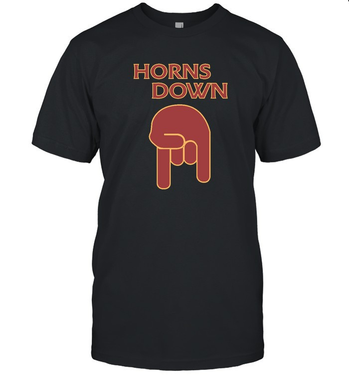 Horns Down Football Shirt