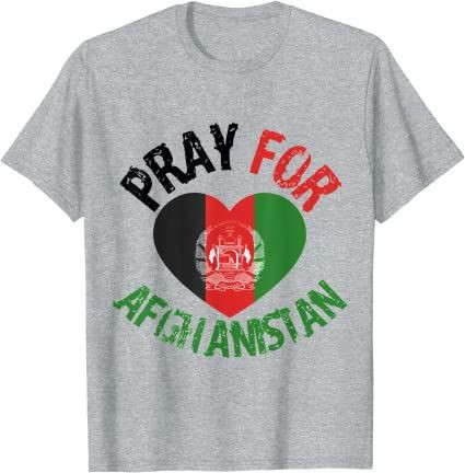 Pray For Afghanistan Free Afghanistan T-Shirt